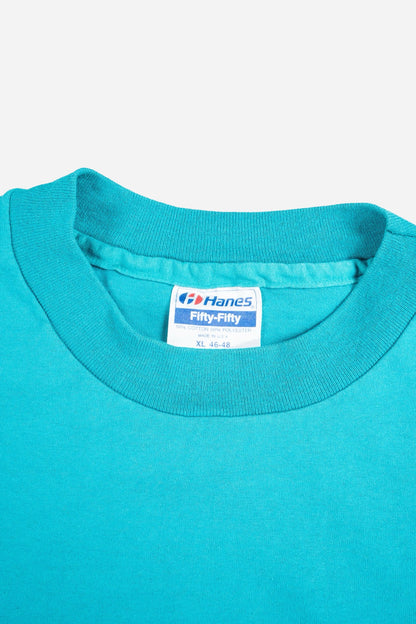 Vintage Hanes Single Stitch T-Shirt 'Snoopy Eac 1991' [1990s] Large