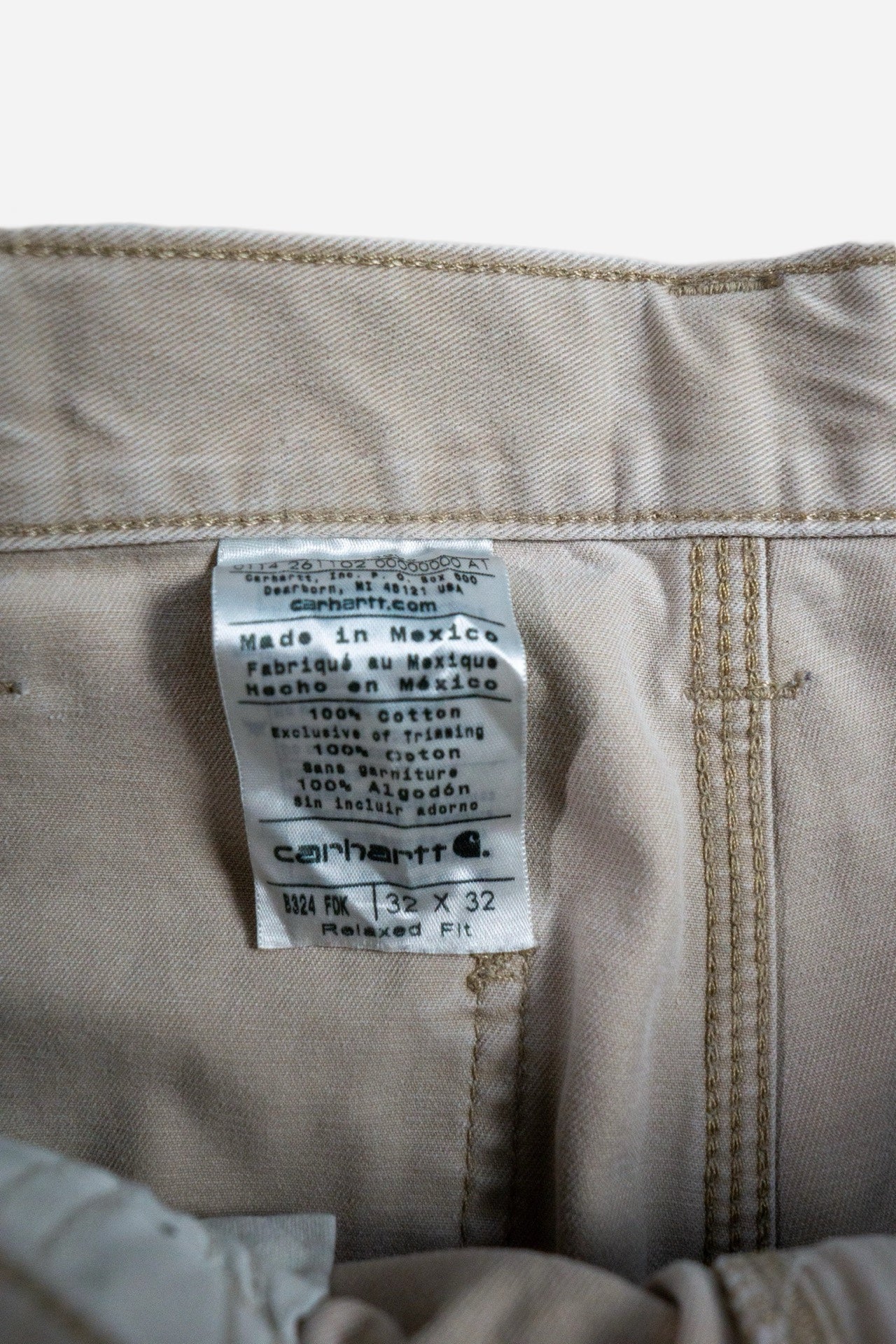 Vintage Carhartt Carpenter Hose Stained - Workwear [2010er]