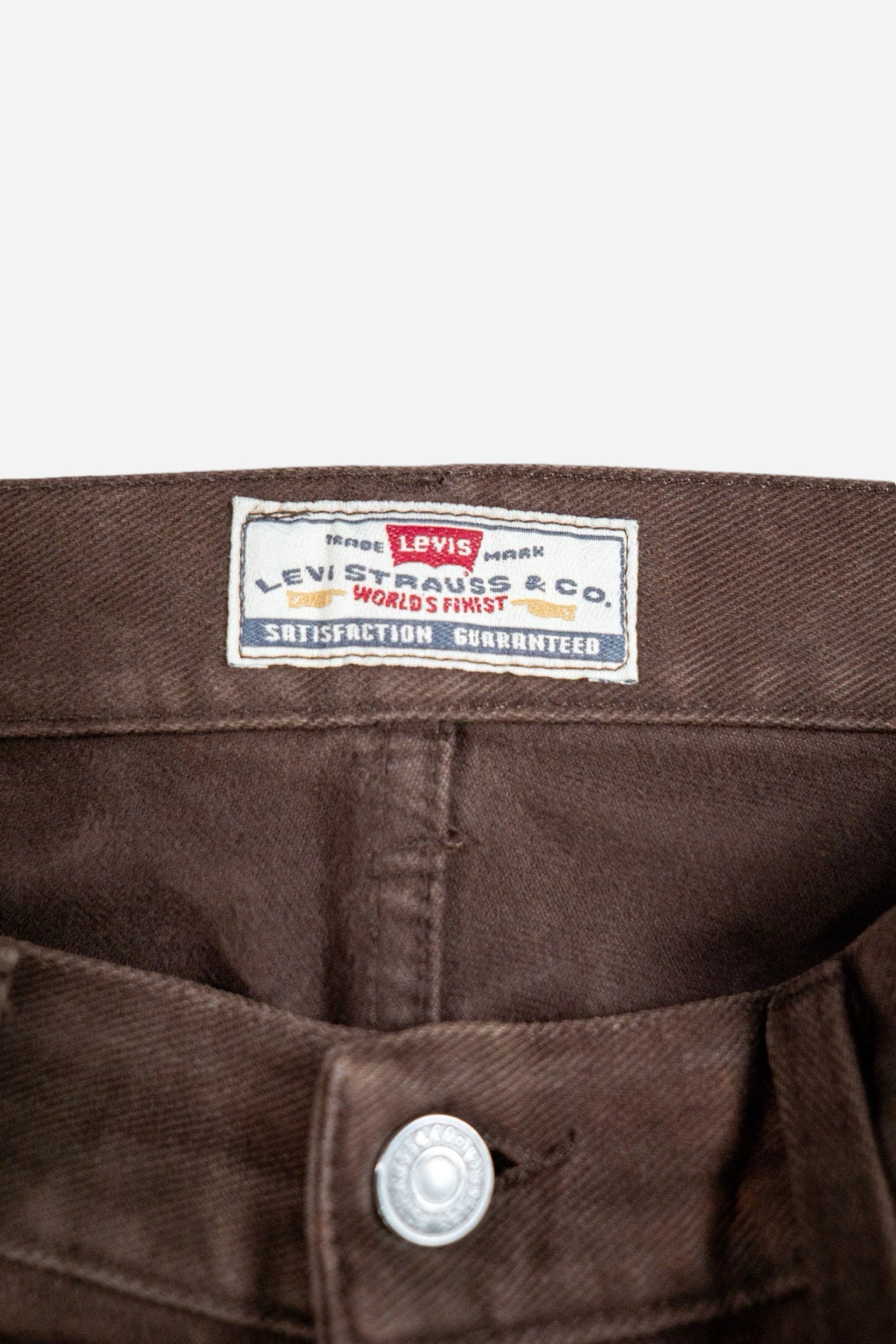 Vintage Levi's 'White Tab' Slim Fit Jeans - Workwear [1980er]