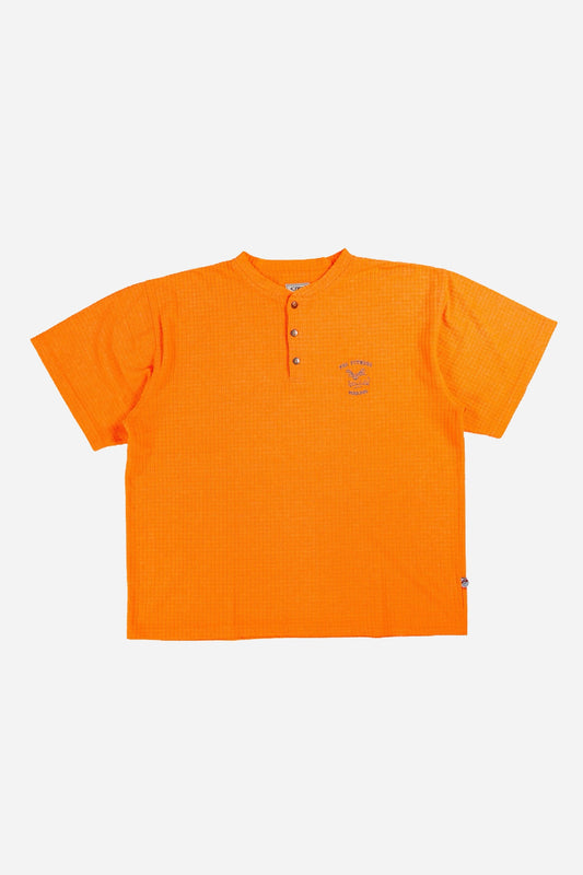 Vintage Pro Fitness Waffle Fleece Tee 'Mad Dog' [1990s] XLarge