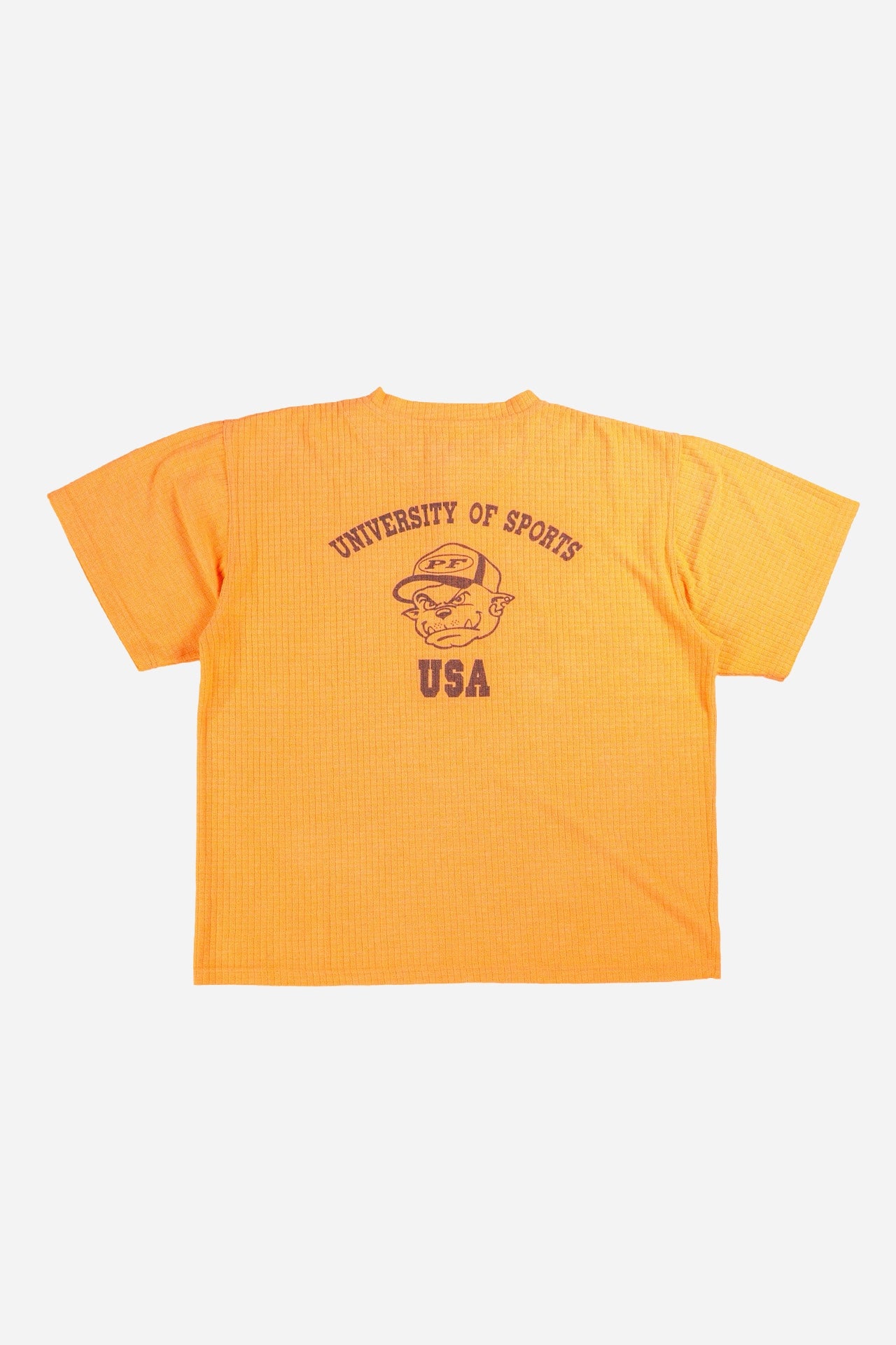 Vintage Pro Fitness Waffle Fleece Tee 'Mad Dog' [1990s] XLarge