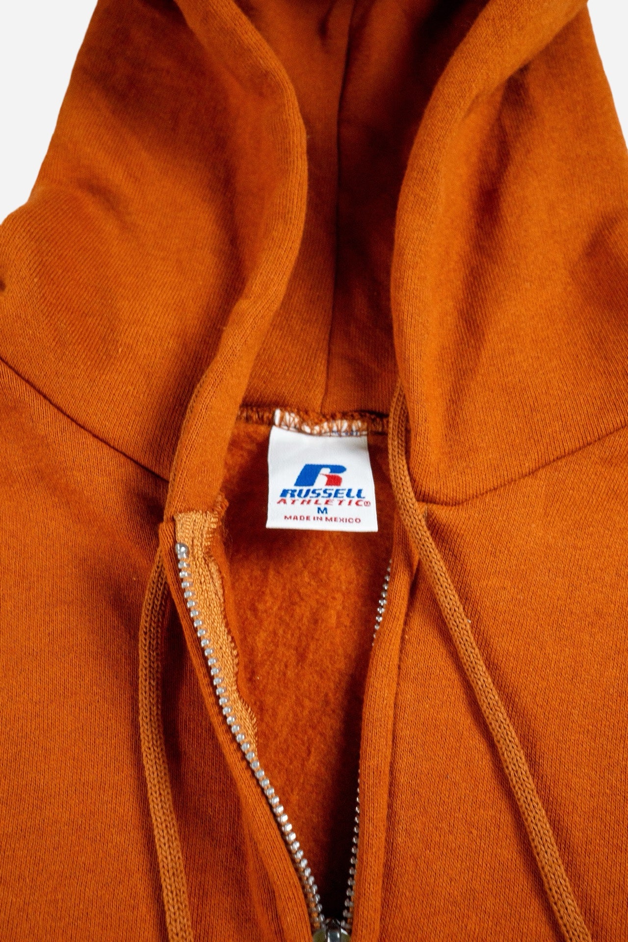 Vintage Russell Athletic Sweatshirt Zipup Hoodie [90s] Medium