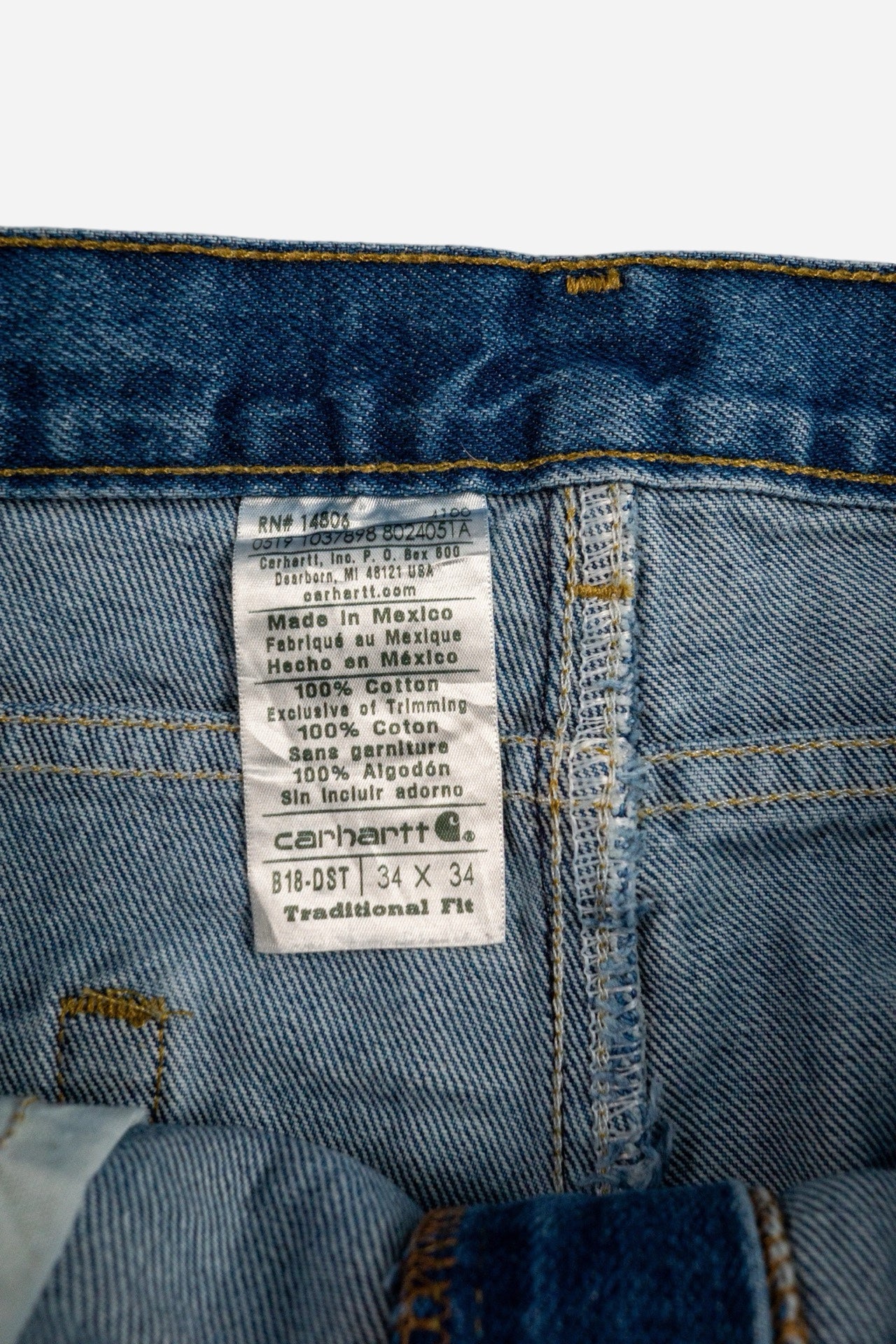 Vintage Carhartt Slim Fit Jeans - Workwear [2000er]