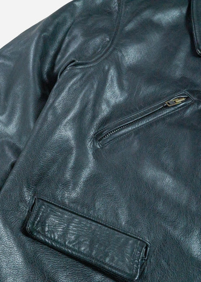 Vintage Fly Jacket Leather Jacket [1990s] XLarge