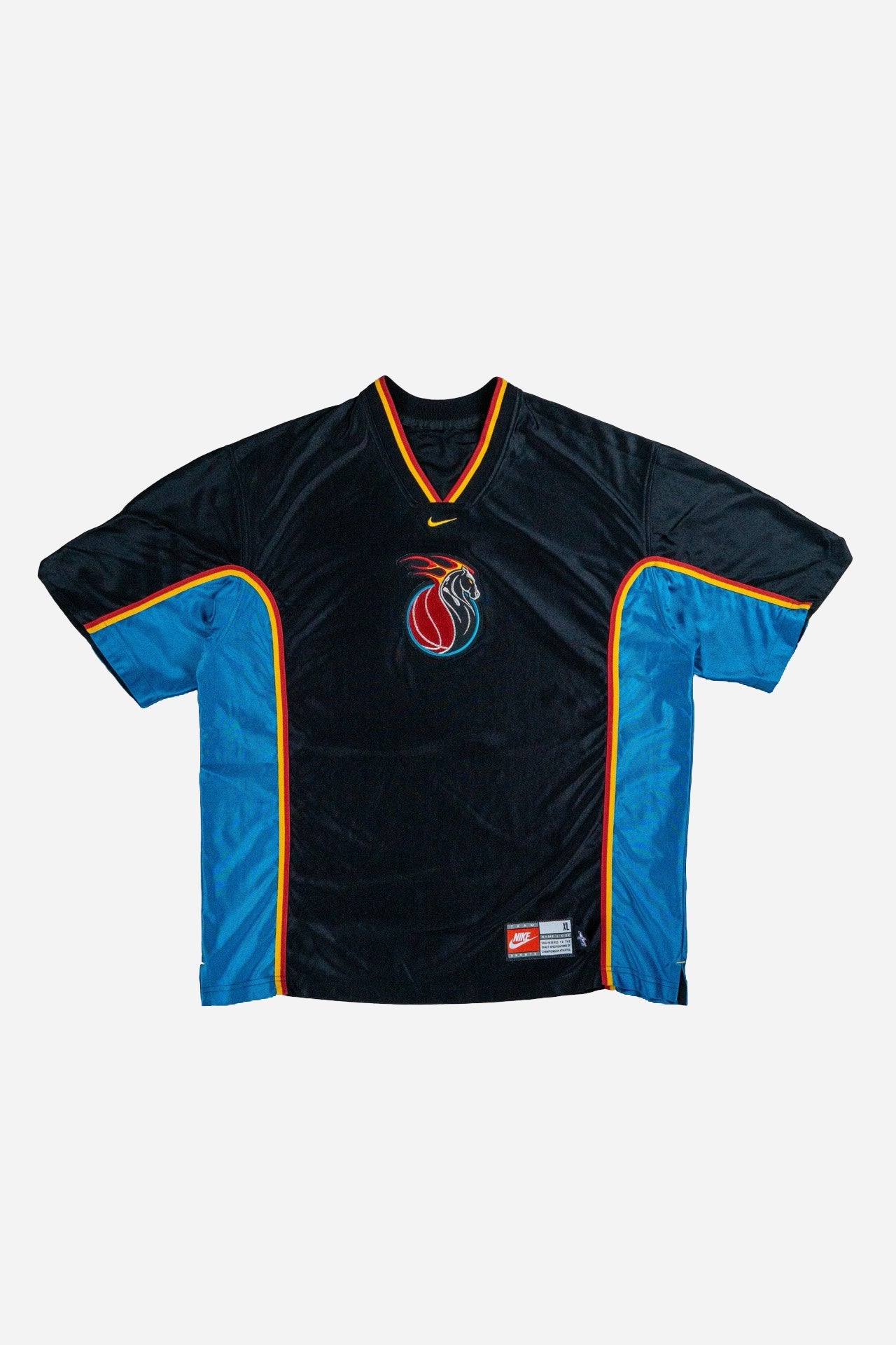 Vintage Nike Shooting-Shirt 'Detroit Pistons' [90s] XLarge