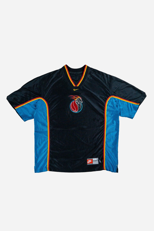 Vintage Nike Shooting-Shirt 'Detroit Pistons' [90s] XLarge