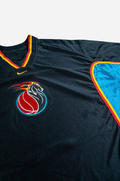 Vintage Nike Shooting-Shirt 'Detroit Pistons' [90s] XLarge