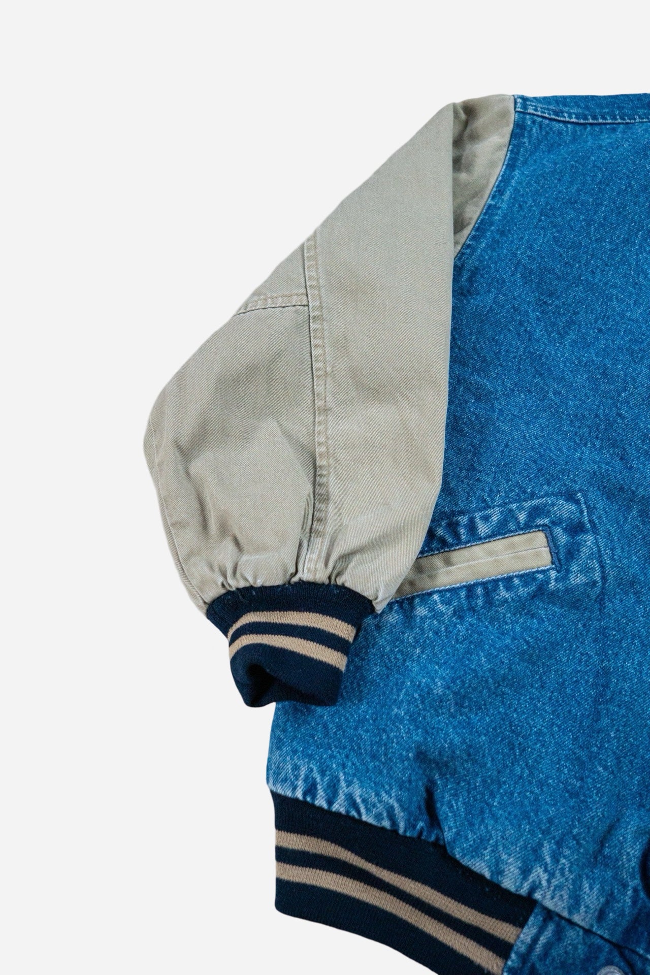 Vintage Gap Kinder Denim College Jacke - Sportswear [2000er]