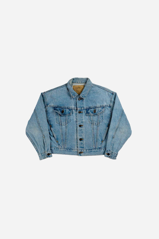 Vintage Levi's Kinder Denim Trucker Jacke - Workwear [1990er]