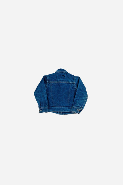 Vintage Levi's Kinder 'Orange Tab' Denim Trucker Jacke - Workwear [1990er]