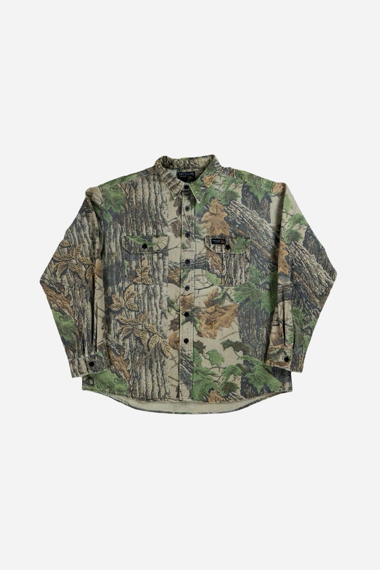 Vintage Rattlers 'Realtree' Hemd - Military/Camo [1990er]