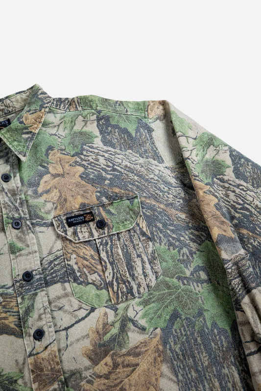 Vintage Rattlers 'Realtree' Hemd - Military/Camo [1990er]