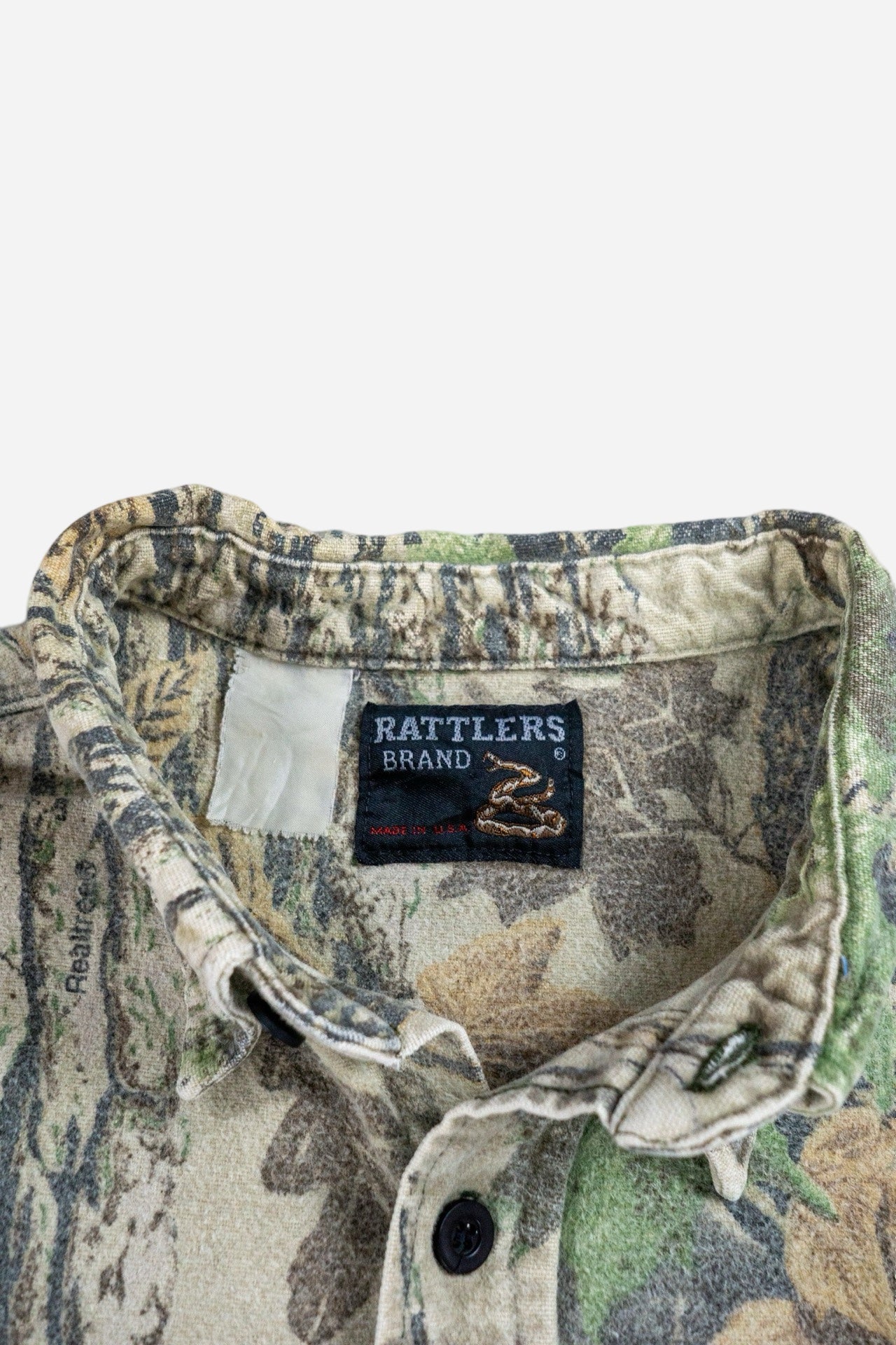 Vintage Rattlers 'Realtree' Hemd - Military/Camo [1990er]