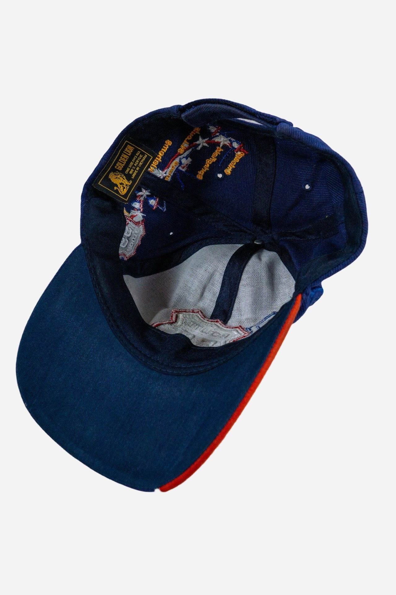 Vintage Golden Lion Cap 'Route 66' [1990s] Adjustable