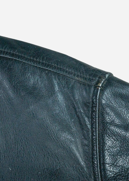 Vintage Fly Jacket Leather Jacket [1990s] XLarge