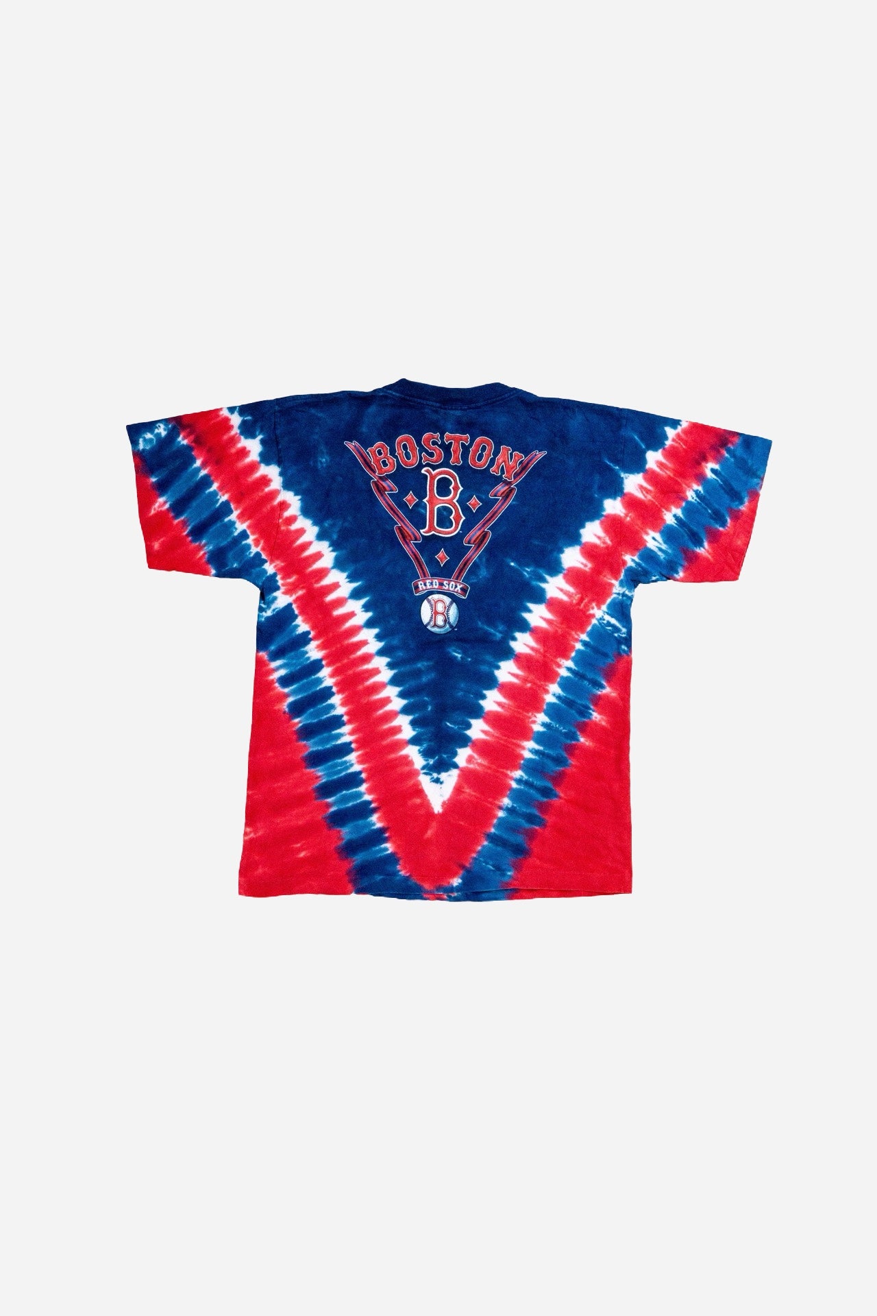 Vintage Lee Kinder Tie - Dye T-Shirt 'Boston Red Sox' - Sportswear [1990er]