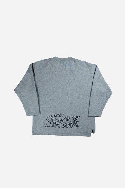 Vintage Fruit Of The Loom Sweatshirt 'Coca Cola' - Sportswear [1990er]