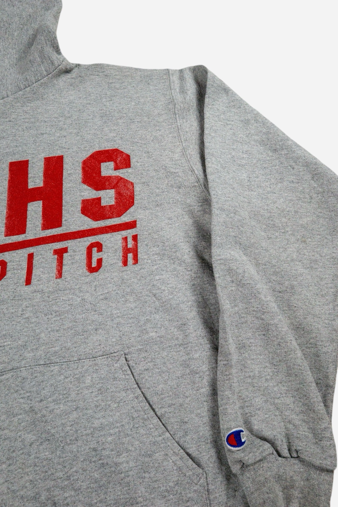 Vintage Champion Sweatshirt Hoodie 'PCHS Fastpitch' - Sportswear [2000er]