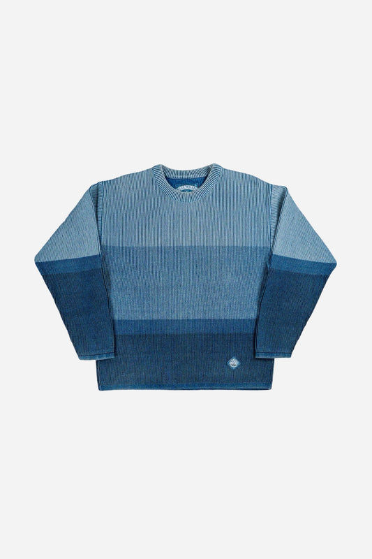 Vintage Blue Willi's Pullover Gestreift - Sportswear [2000er]