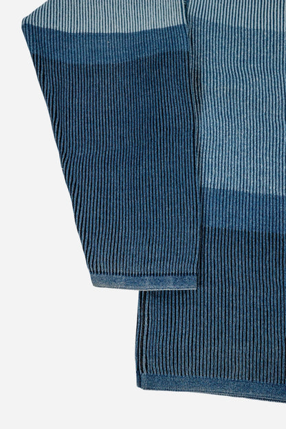 Vintage Blue Willi's Pullover Gestreift - Sportswear [2000er]