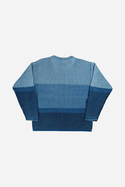 Vintage Blue Willi's Pullover Gestreift - Sportswear [2000er]