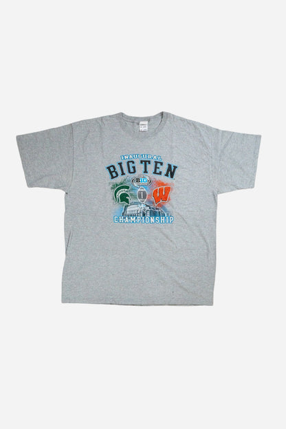 Vintage Fruit Of The Loom T-Shirt 'Big Ten' - Sportswear [2010er]