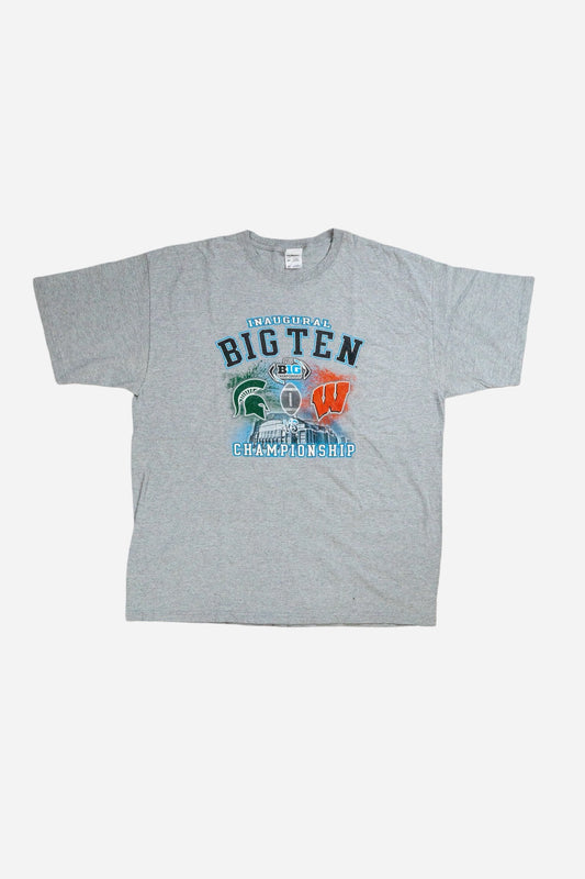 Vintage Fruit Of The Loom T-Shirt 'Big Ten' - Sportswear [2010er]