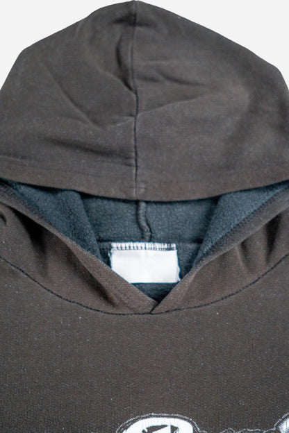 Vintage Deep Purple Sweatshirt Hoodie [1990s] Large