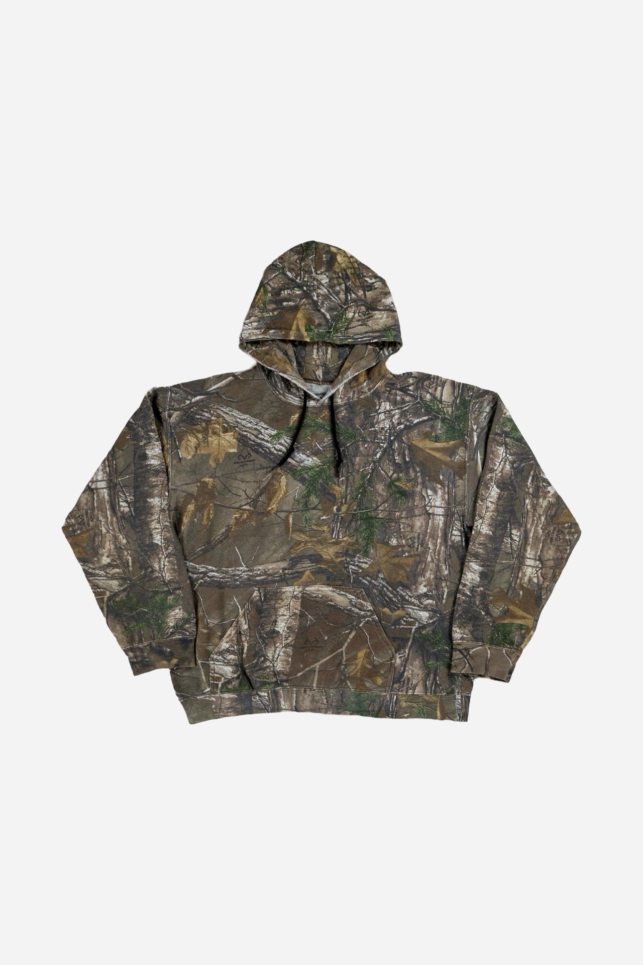 Vintage Realtree Sweatshirt Hoodie - Military/Camo [2000er]