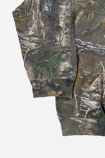 Vintage Realtree Sweatshirt Hoodie - Military/Camo [2000er]