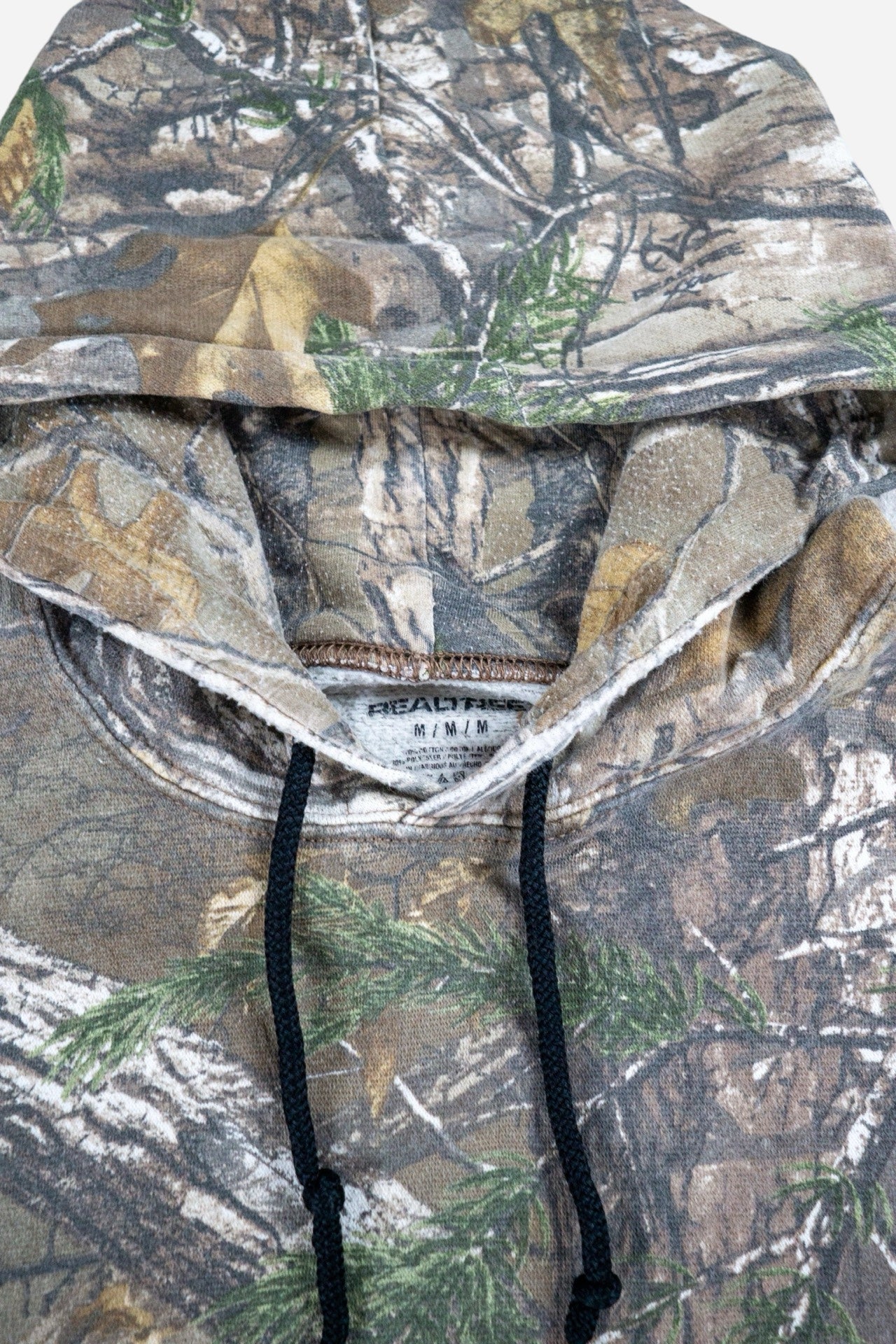 Vintage Realtree Sweatshirt Hoodie - Military/Camo [2000er]