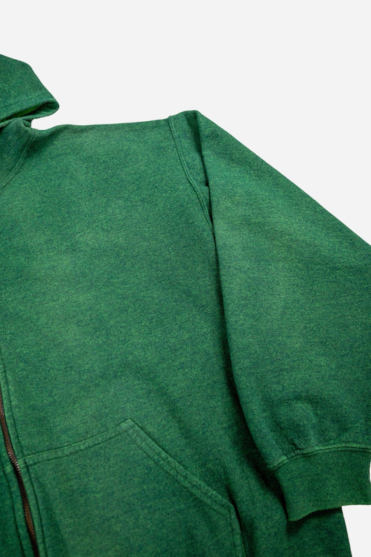 Vintage Gildan Sweatshirt Zip - Up Hoodie - Sportswear [2000er]
