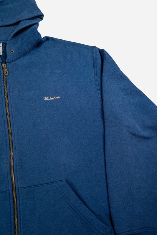 Vintage Fruit Of The Loom Sweatshirt Hoodie - Sportswear [2000er]