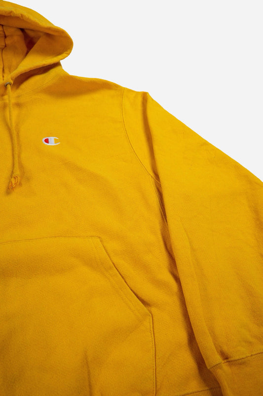 Vintage Champion Sweatshirt Hoodie 'Reverse Weave' [2000s] Large