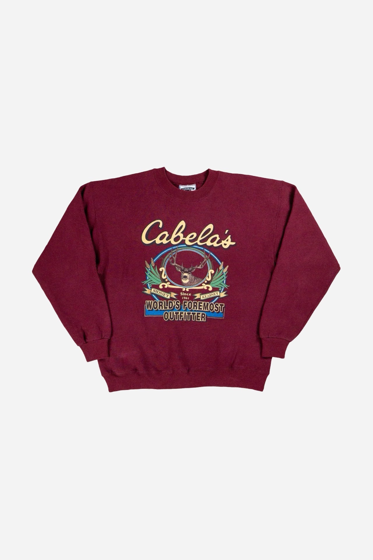 Vintage Lee Sweatshirt 'Cabela's' - Sportswear [1990er]
