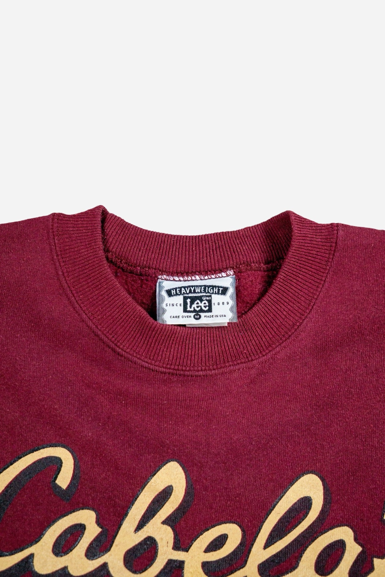Vintage Lee Sweatshirt 'Cabela's' - Sportswear [1990er]