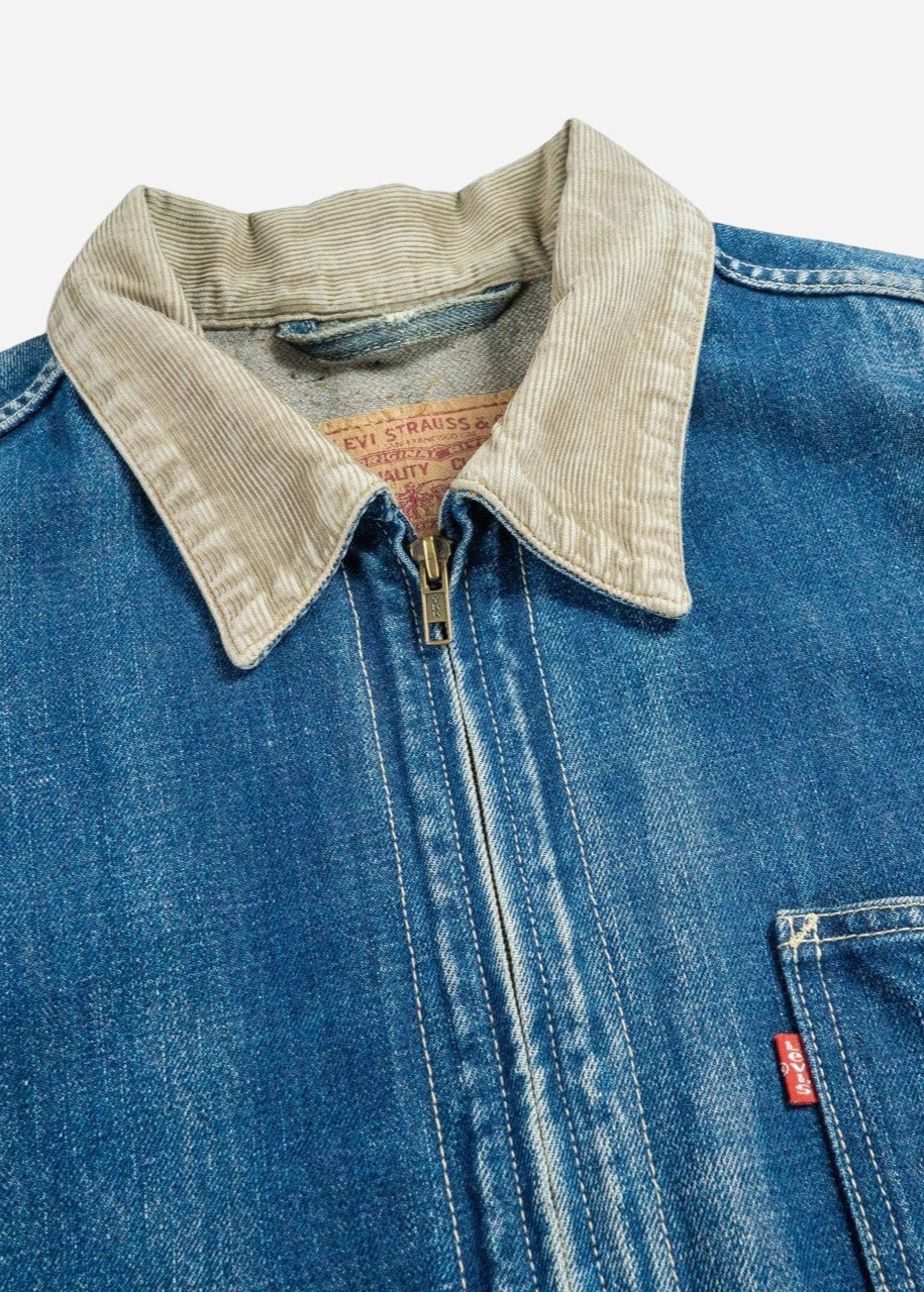 Vintage Levis 'Mechanics' Jacket Lined [1990s] Large