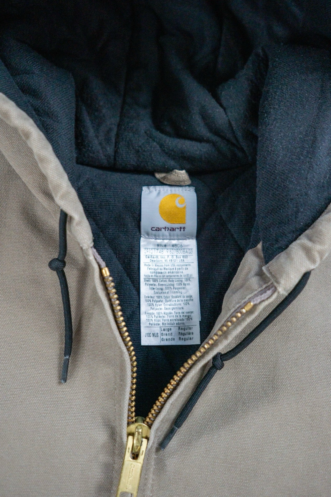 Vintage Carhartt Jacket 'Active Jacket' [2010s] Large