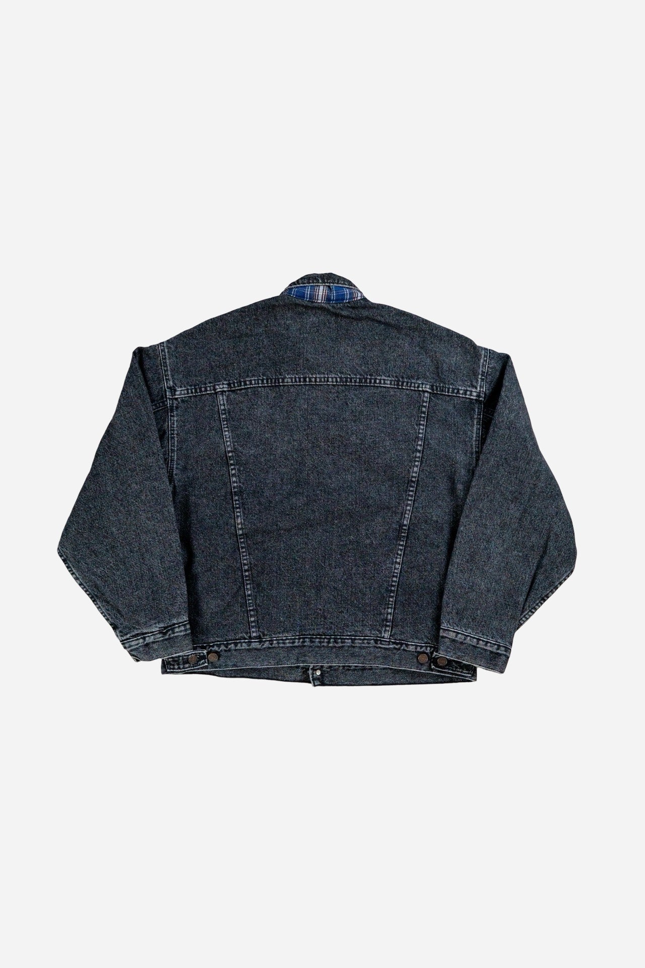 Vintage Levi's 'Orange Tab' Denim Trucker Jacke Gefüttert - Sportswear [1990er]