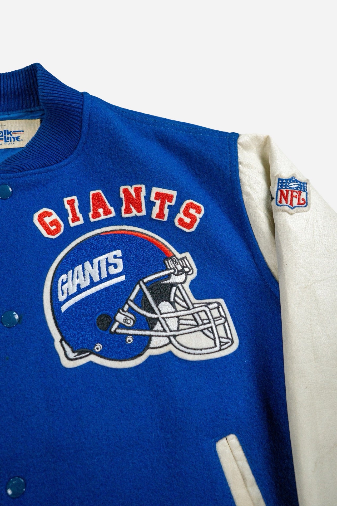 Vintage Chalk Line College Jacke 'New York Giants' - Sportswear [1990er]