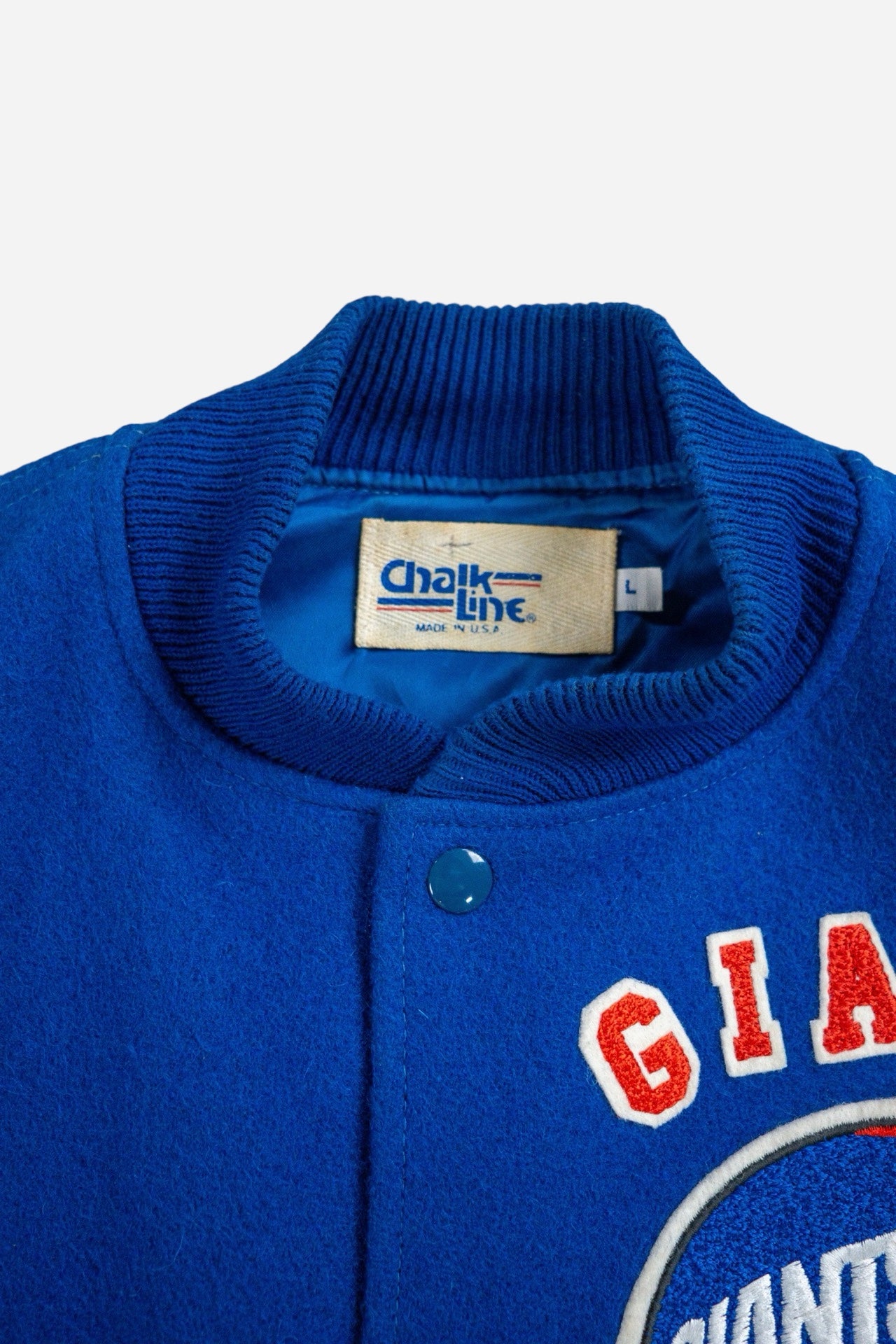 Vintage Chalk Line College Jacke 'New York Giants' - Sportswear [1990er]