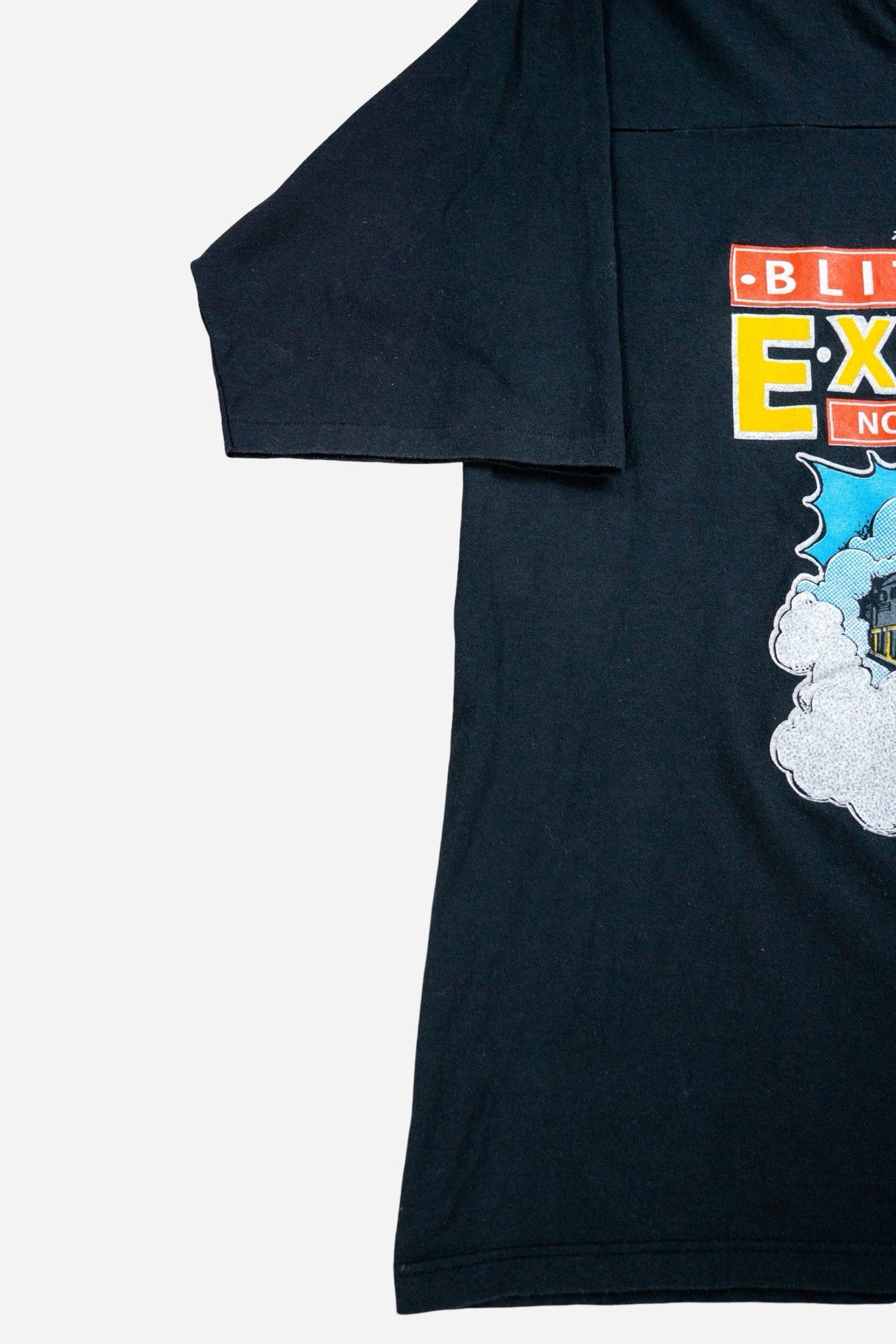 Vintage Logo 7 Single Stitch V - Neck T-Shirt 'Blitzburgh Express' - Sportswear [1990er]