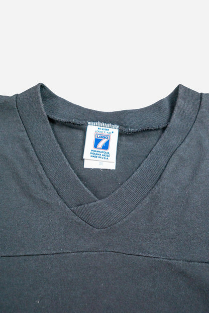 Vintage Logo 7 Single Stitch V - Neck T-Shirt 'Blitzburgh Express' - Sportswear [1990er]