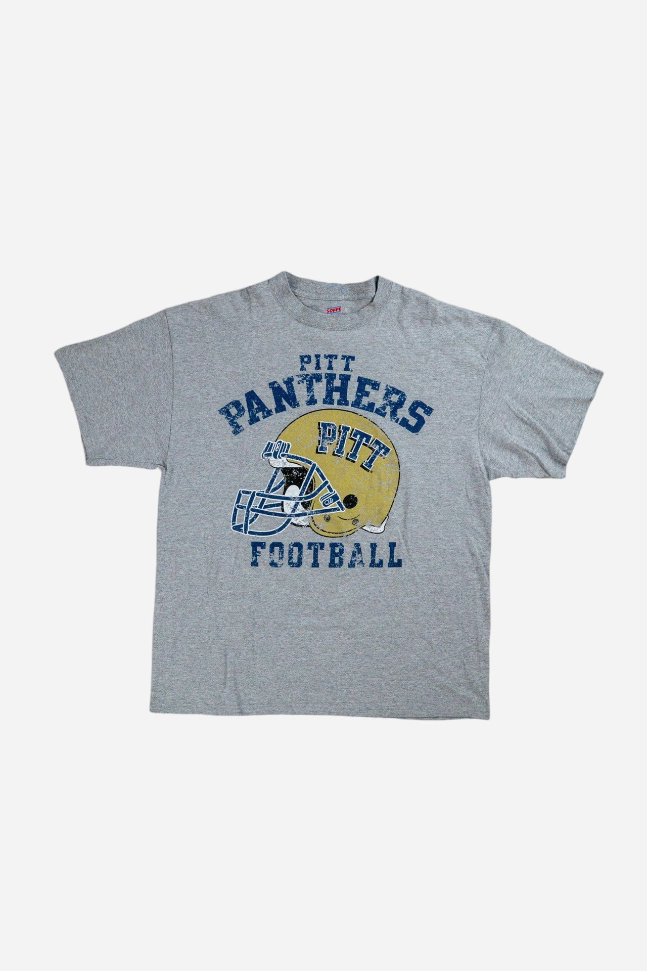 Vintage Soffe T-Shirt Football 'Pitt Panthers' - Sportswear [2000er]