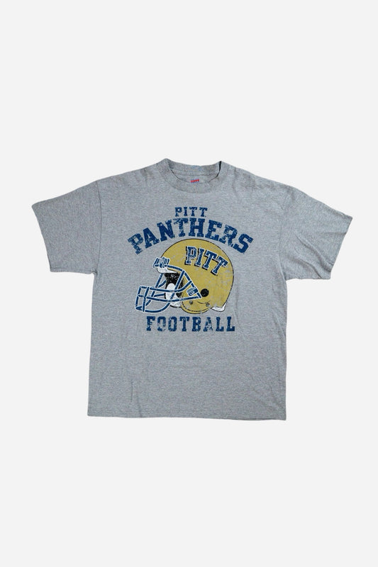 Vintage Soffe T-Shirt Football 'Pitt Panthers' - Sportswear [2000er]