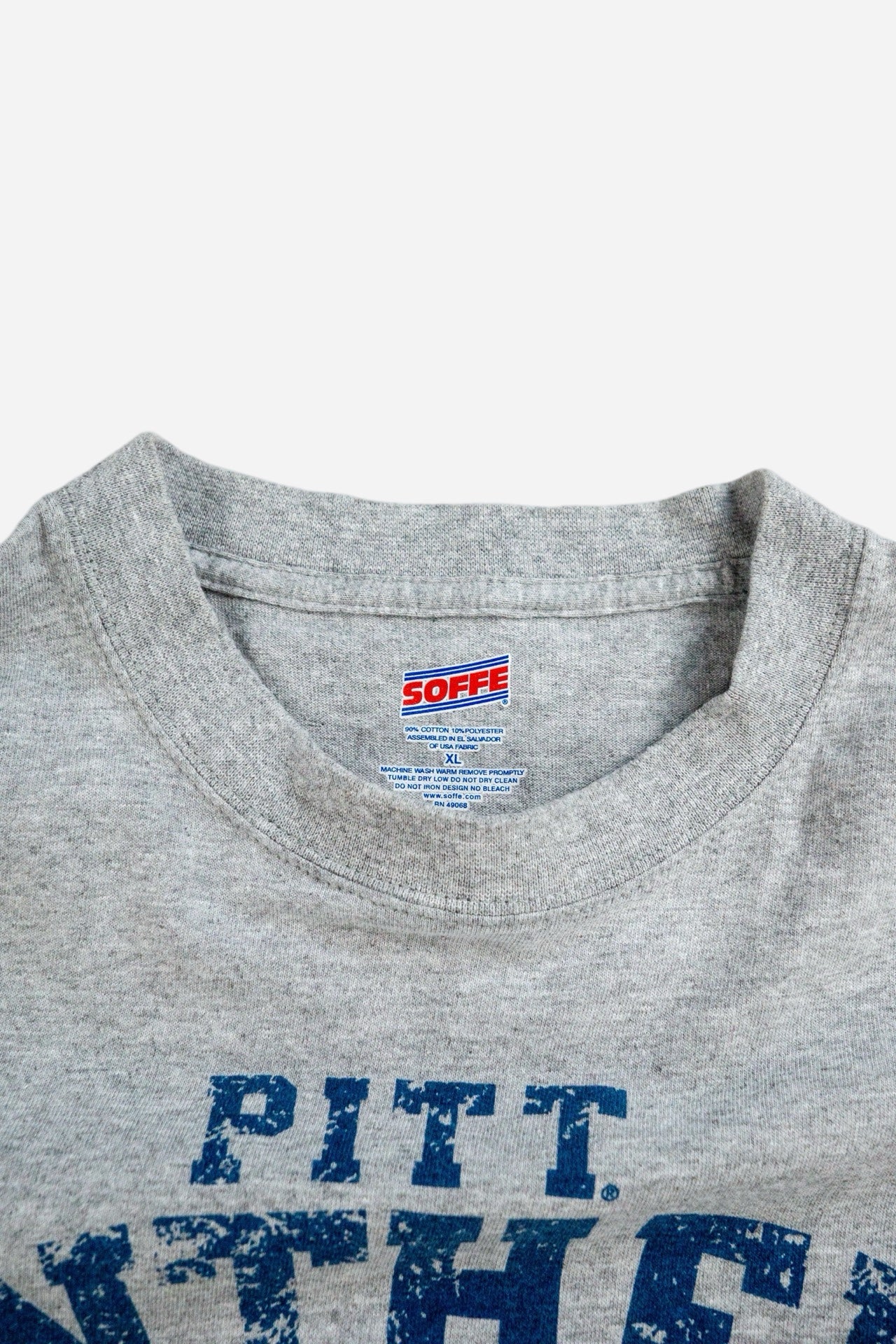 Vintage Soffe T-Shirt Football 'Pitt Panthers' - Sportswear [2000er]