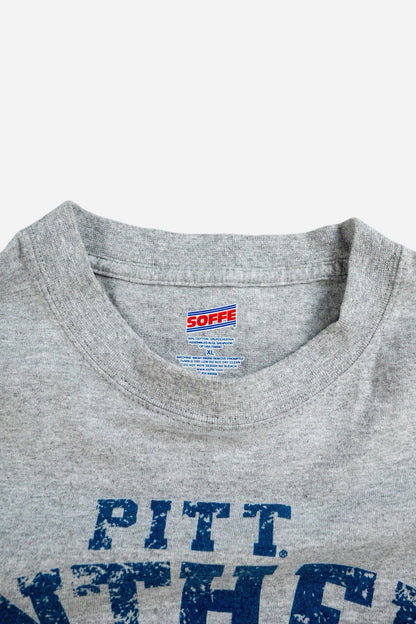 Vintage Soffe T-Shirt Football 'Pitt Panthers' - Sportswear [2000er]