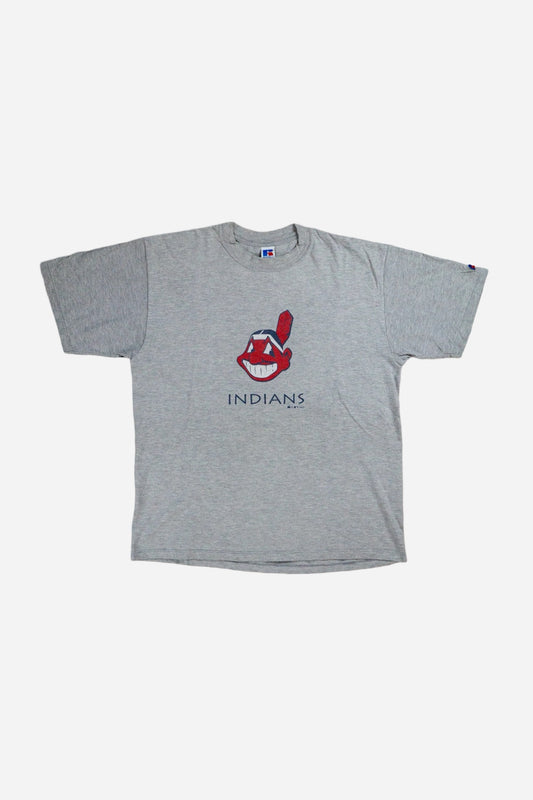 Vintage Russell Athletic T-Shirt 'Cleveland Indians' [1990s] Large
