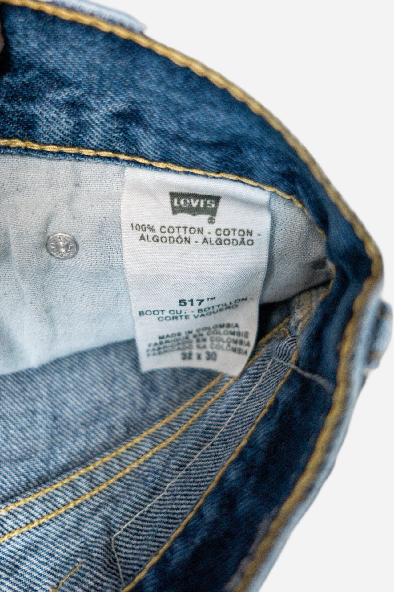 Vintage Levi's '517' Bootcut Jeans Denim - Workwear [2000er]