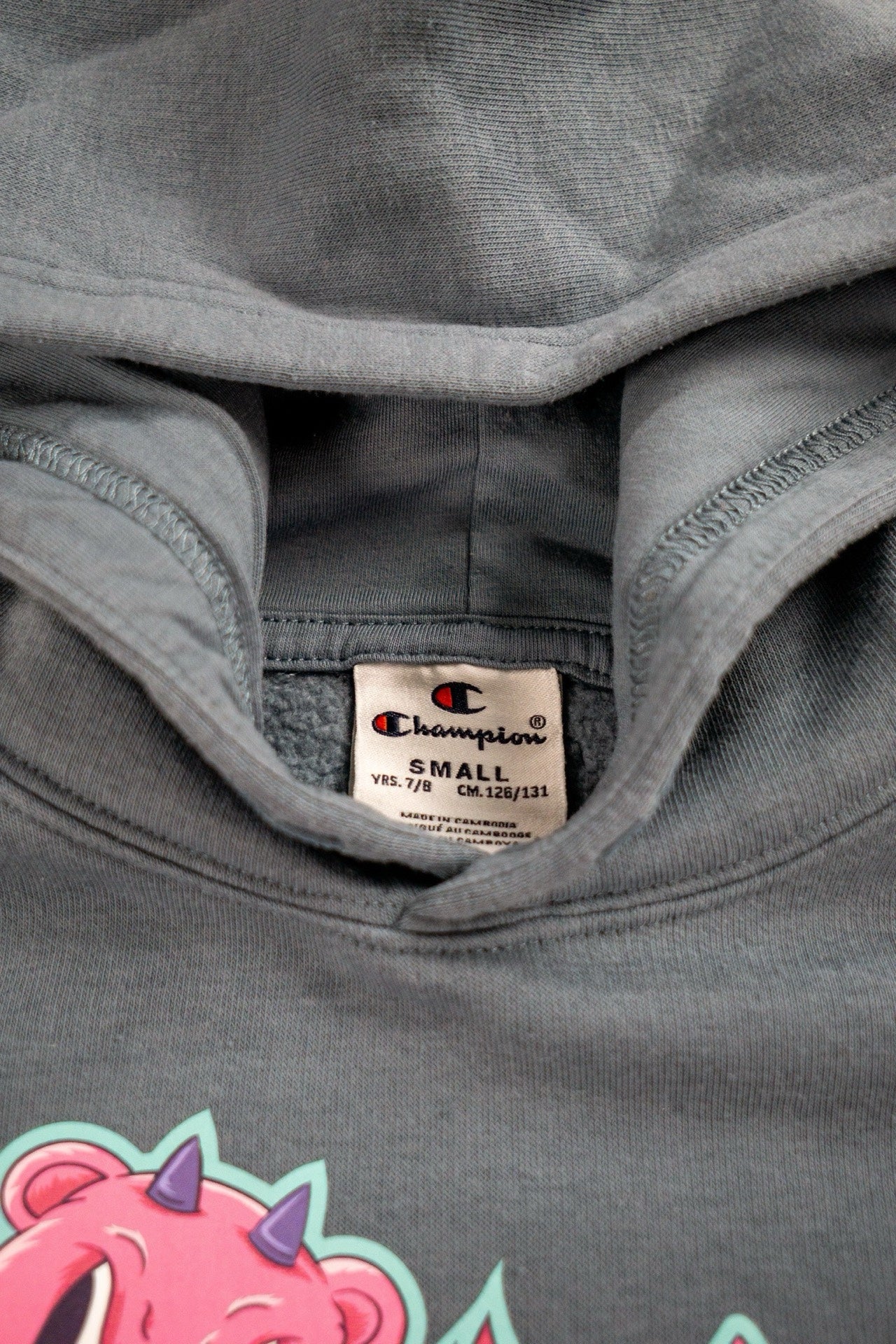 Vintage Champion Kinder Sweatshirt Hoodie - Sportswear [2000er]